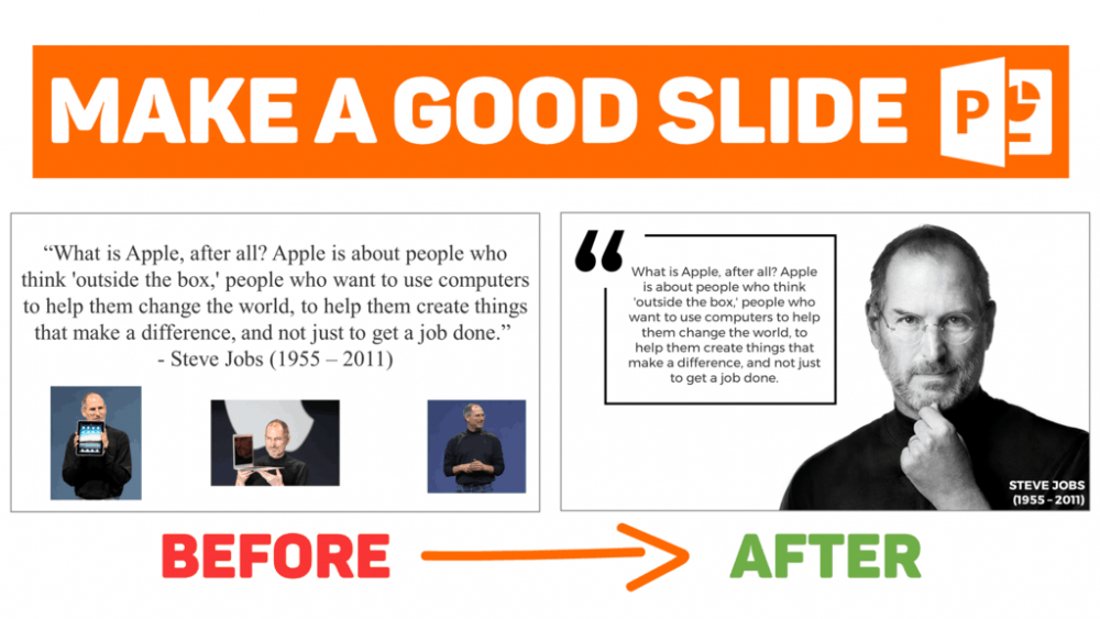 How to design a good quote slide on PowerPoint