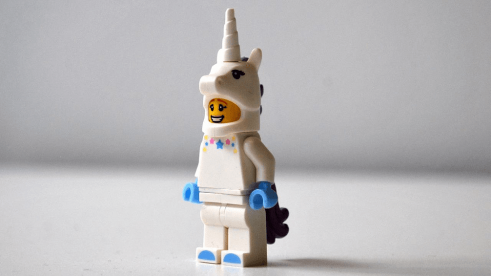 lego unicorn man