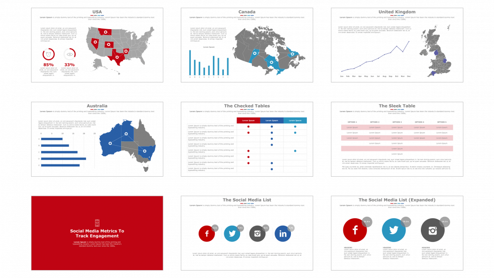 Sleek: A PowerPoint Template for Business Professionals
